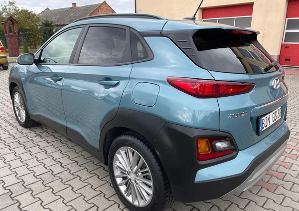 Hyundai Kona cena 68000 przebieg: 15000, rok produkcji 2018 z Kutno małe 106